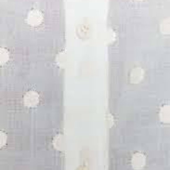 NWT Zara Blouse with embroidered polka dots Sz M - Picture 2 of 3